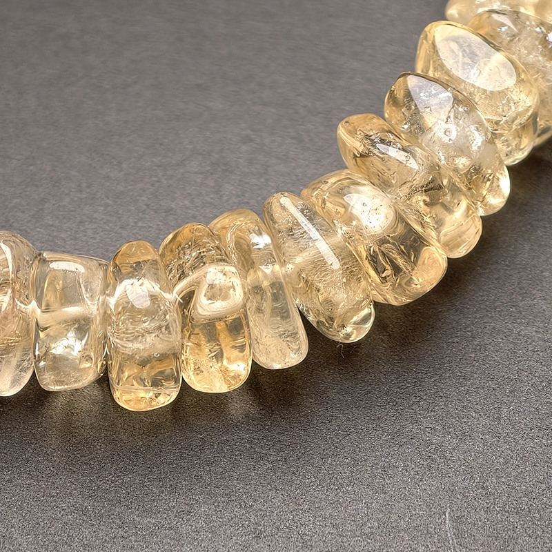 Warmth Ground – Natural Citrine, Amethyst & Red Spinel Gemstone Bracelet - Image 3
