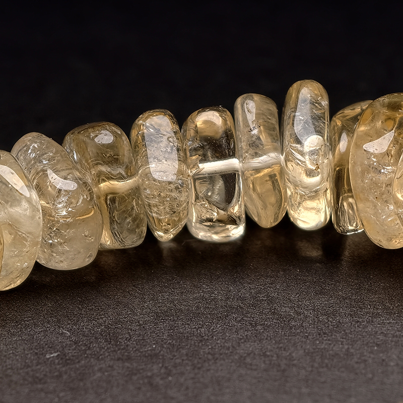 Warmth Ground – Natural Citrine, Amethyst & Red Spinel Gemstone Bracelet - Image 5