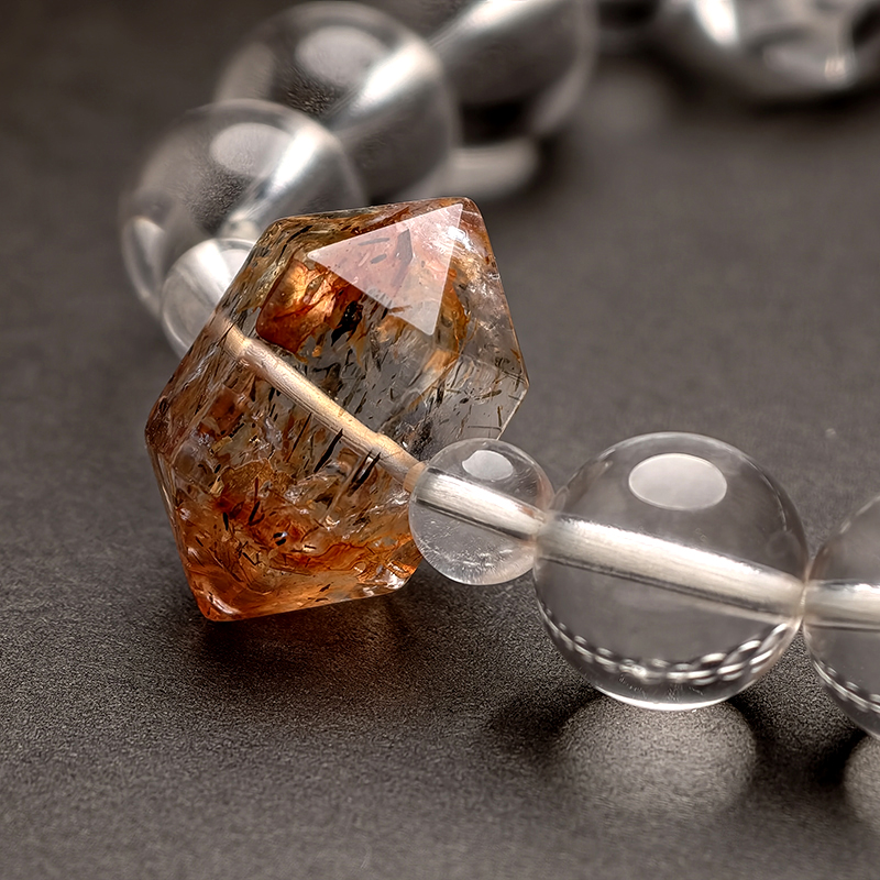 Pure Clarity Bracelet – Clear Quartz & Citrine Natural Gemstone Jewelry - Image 5