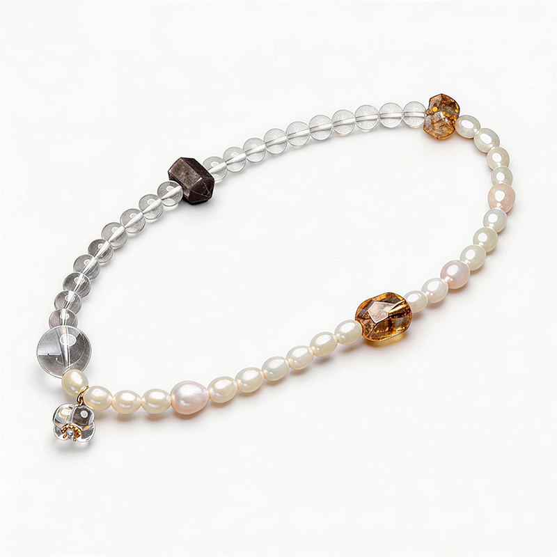 Golden Flow – Double Strand Natural Gemstone Bracelet - Image 6